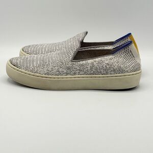 Rothy’s The Original Slip On Sneakers in Opal Python - Kids US 5